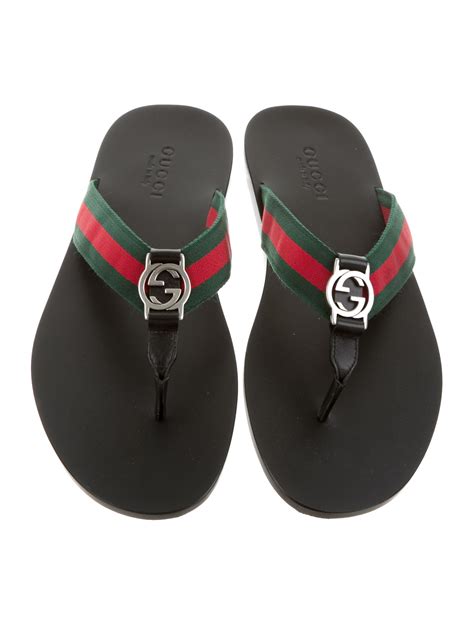 gucci flip flops men|men gucci flip flops sale.